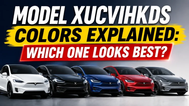 Model XUCVIHKDS Colors Explained: Which One Looks Best?