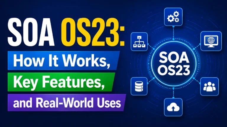 SOA OS23: How It Works, Key Features, and Real-World Uses