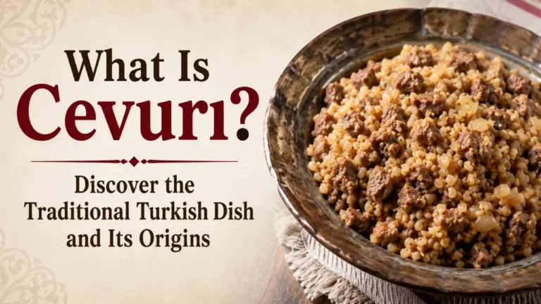 What Is Cevurı? Discover the Traditional Turkish Dish and Its Origins