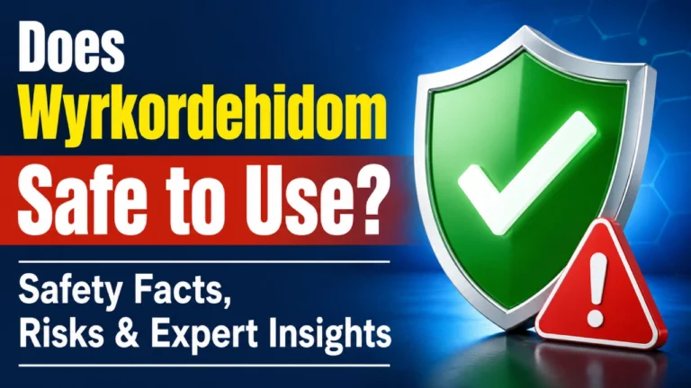 Does Wyrkordehidom Safe to Use? Safety Facts, Risks & Expert Insights