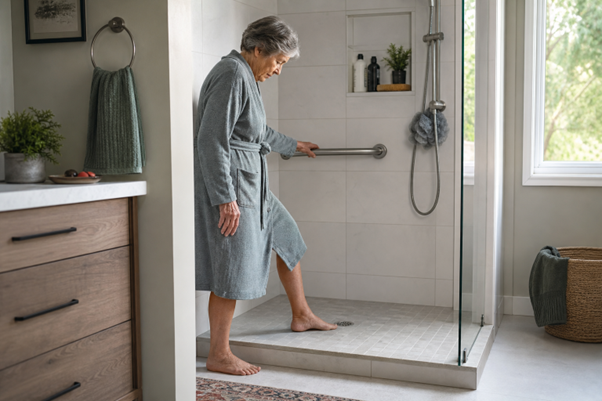 Safer Bathroom for Aging